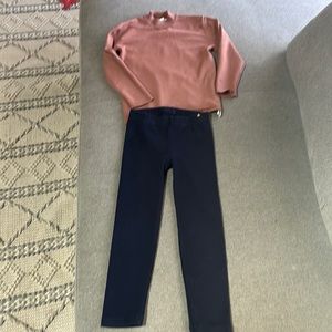 Zara Kids Matching Set in Brown and Black